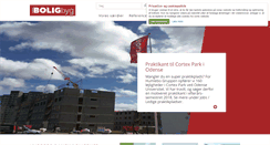 Desktop Screenshot of danskboligbyg.dk